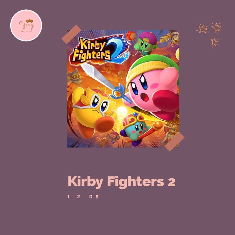 Kirby Fighters 2 Nintendo Switch Fighter