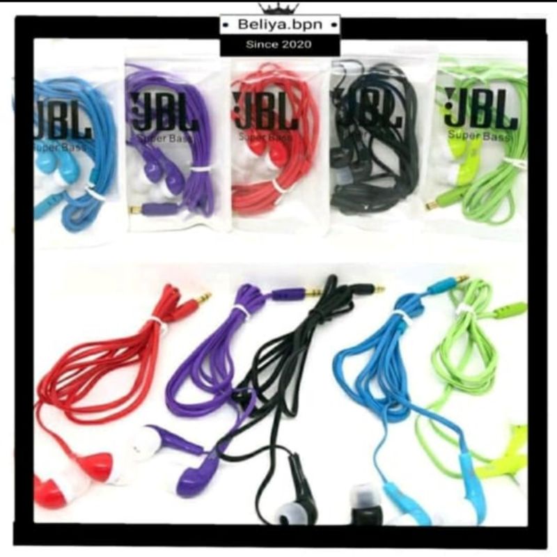 ⭐Beliyabpn⭐ headset / handsfree SWEET BASS SUPER BASSkaret for Music / mpa3 murah nomic