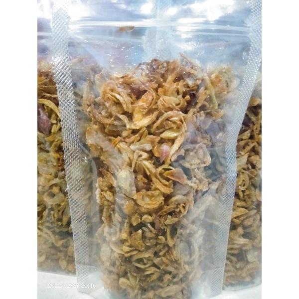 

Bawang Goreng Asli Brebes Dijamin Gurih, Renyah (50 gram )