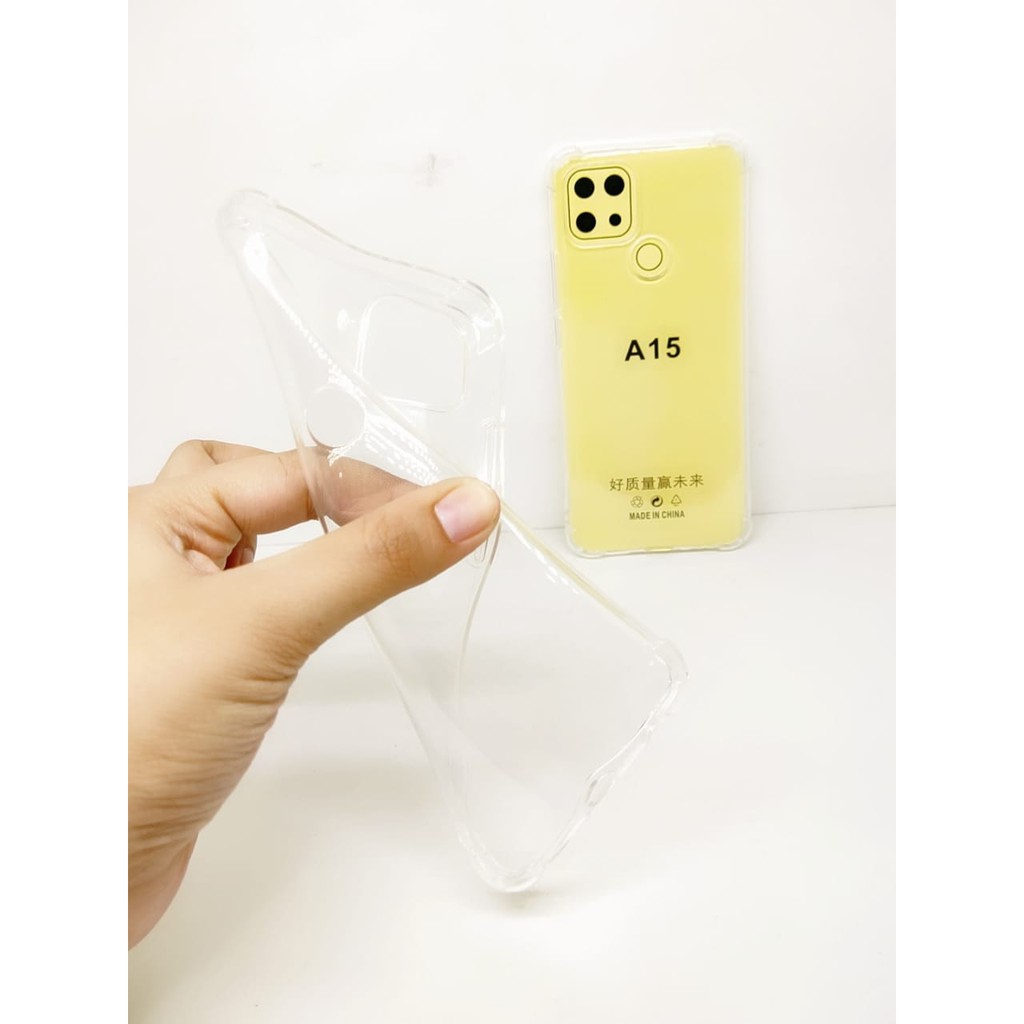 Anti Crack Oppo A15 6.52 inch Soft Case Anti Shock Jelly Tahan Benturan