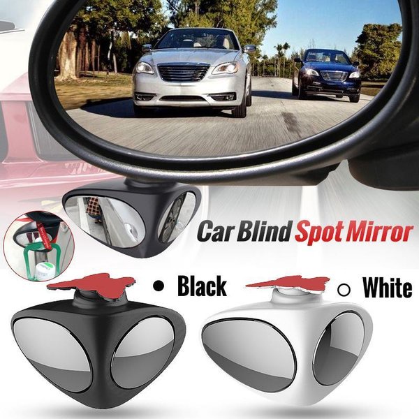 SPION 2 SISI KANAN Kaca Spion Tambahan Mobil Cembung 2 Sisi Tempel Anti Blind Spot Sebelah Kanan