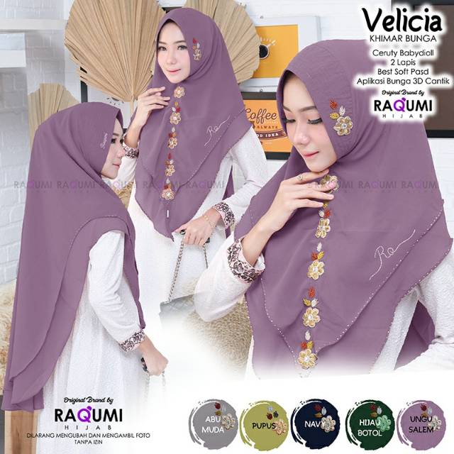 Velicia khimar bunga