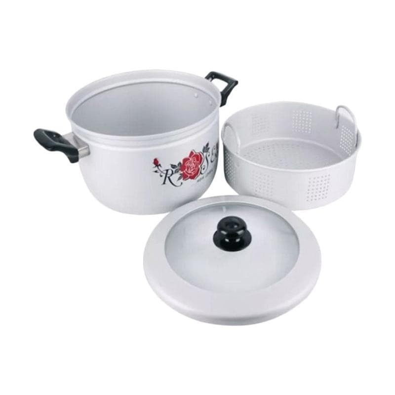 MASPION Panci Pancaguna Maspion 41 cm Steamer Dandang Panci Kukus 41cm