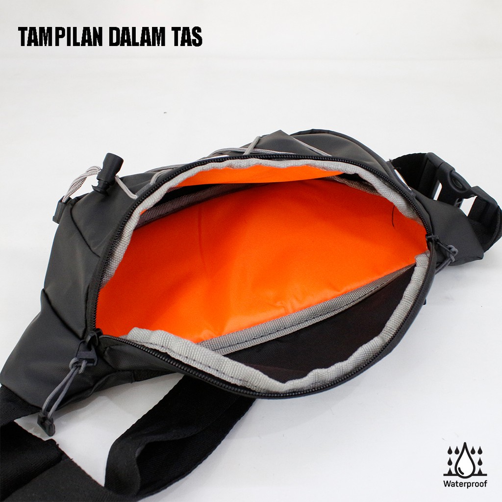 Waistbag Pria dan Wanita Premium R2 ELBRUS Mix Combo Waterproof