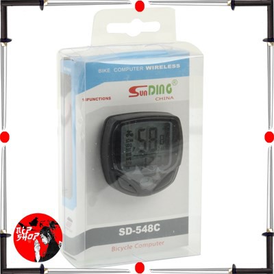 Speedometer Sepeda Wireless Display LCD 548C