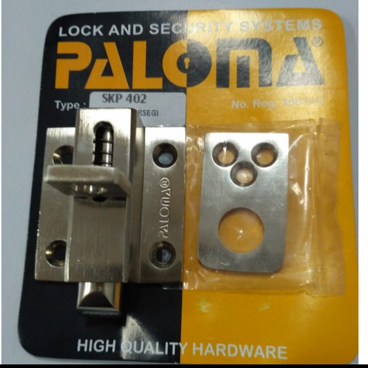PENGUNCI SLOT GRENDEL JENDELA SPRING KNIVE PALOMA SKP 402
