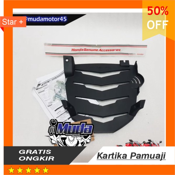 UNDER GRILL COVER CBR150R CBR 150 K45G FACELIFT LED 6432A-K45-BLA COVER UNDER COWL DEPAN MUD GUARD