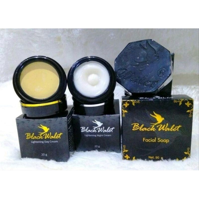 CREAM PAKET BLACK WALET ORIGINAL (1paket)