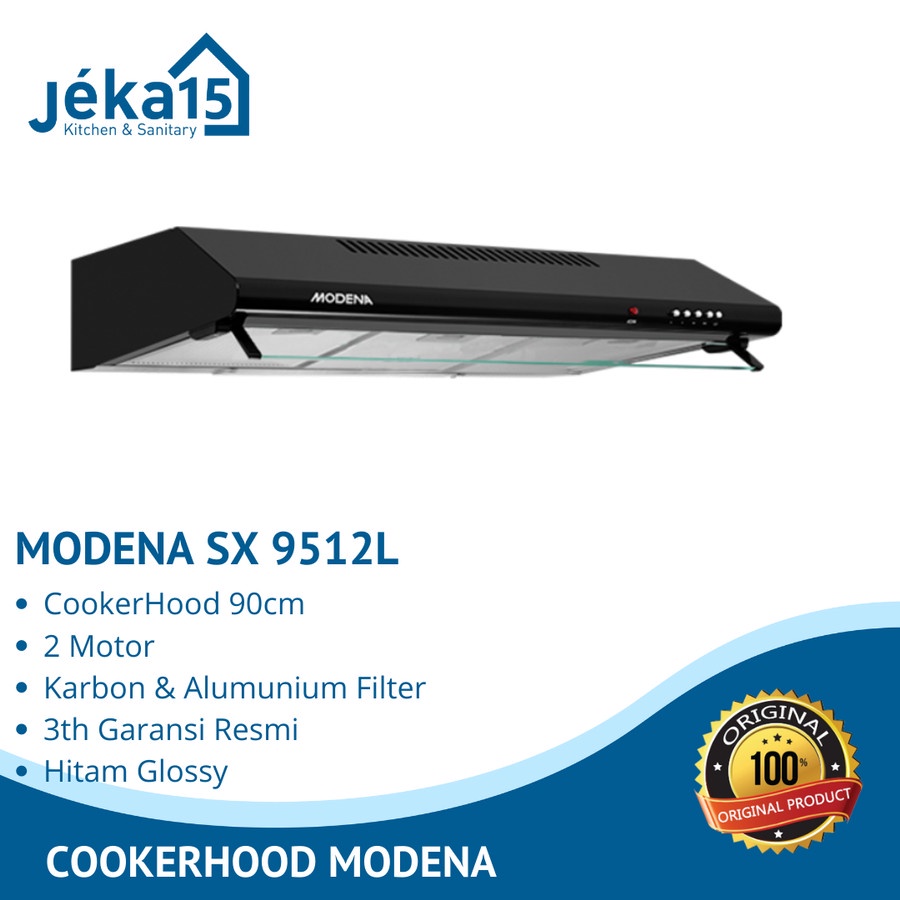 MODENA AX 2921 CABK PURIFIER SLIM HOOD PENYEDOT ASAP