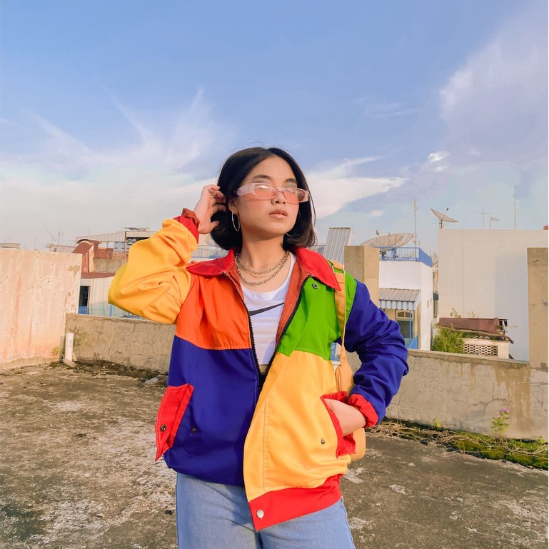 Almamater Byfriday | Byfriday Colorblock Jacket