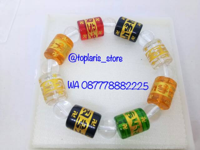 Gelang Tasbih Tibet Om Mani Pedme Hum 01