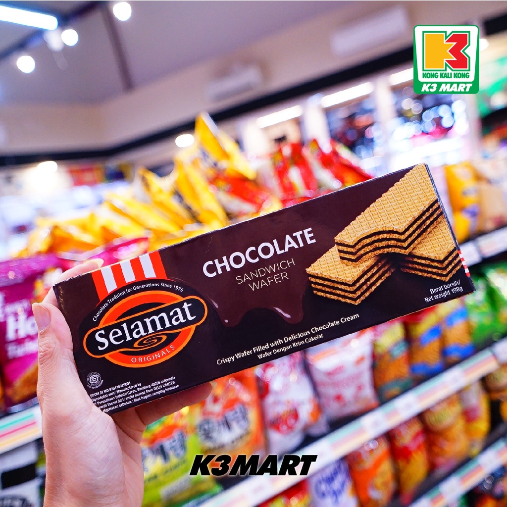 

Selamat Wafer Chocolate 198gr