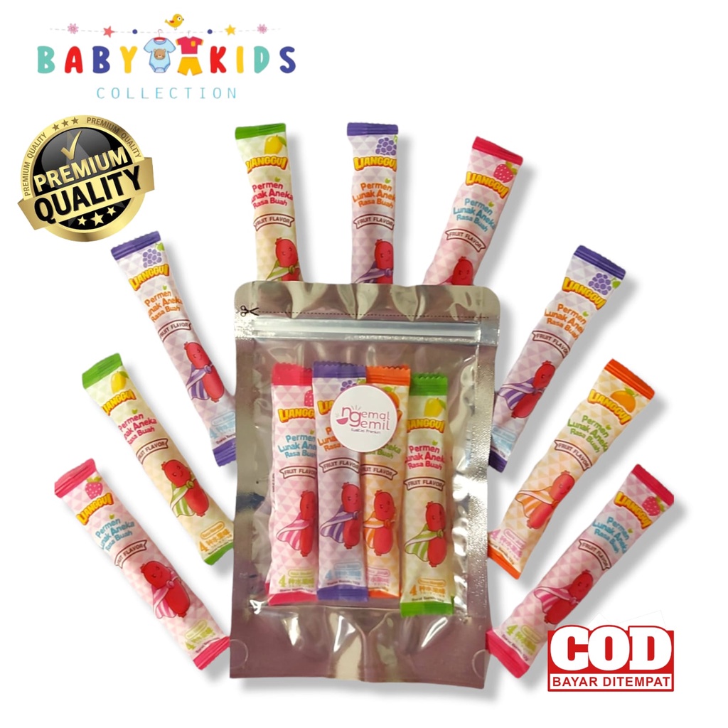 

Sausage Gummy Permen Lunak Sosis Aneka Rasa Buah Kualitas Premium