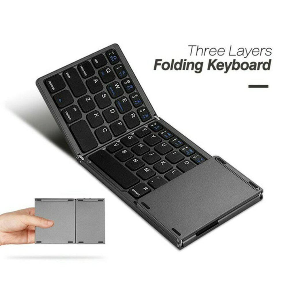 Keyboard Wireless Bluetooth Lipat with Trackpad High Quality