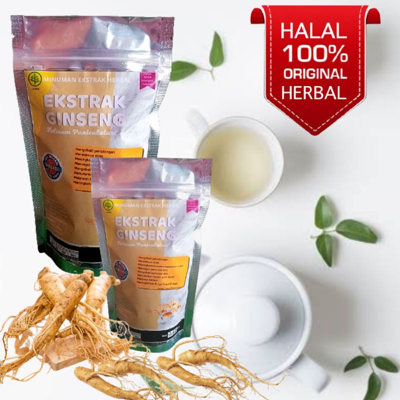 

Ekstrak Minuman Herbal Akar Ginseng