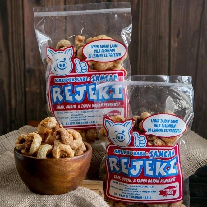 

Rejeki Samcan Krupuk Babi Bak Phok Bali Non Halal