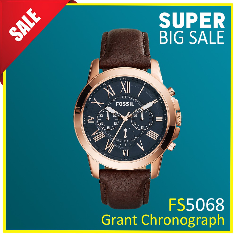 Jam Tangan Fossil FS5068 Pria Original