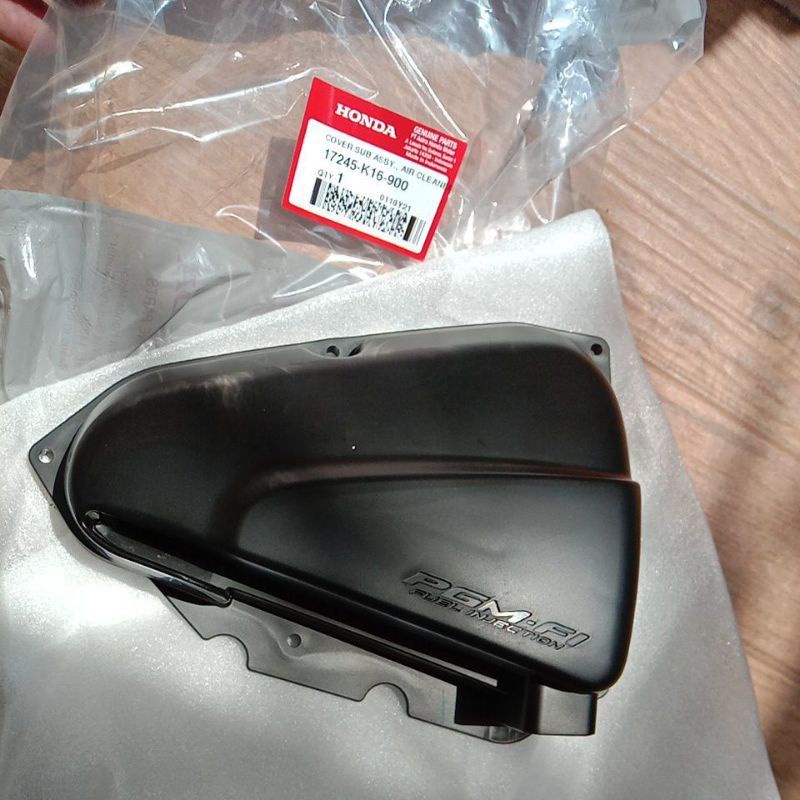 TUTUP BOX FILTER BEAT FI SCOOPY FI 2013 2014 STATER KASAR ORIGINAL HONDA