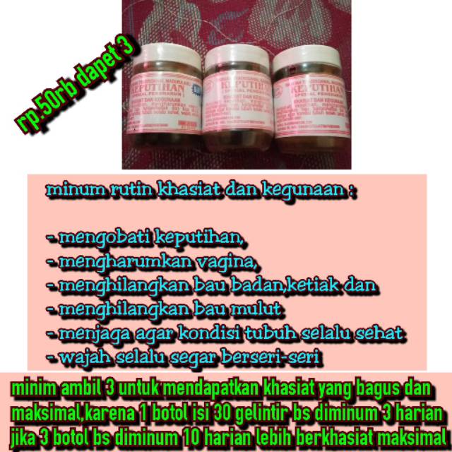 Jamu keputihan ramuan madura