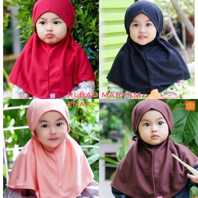 JILBAB HIJAB KHIMAR MARYAM ANAK