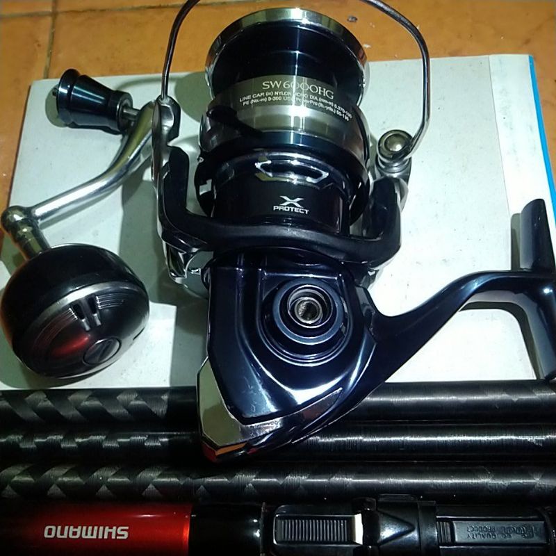 Reel Kerekan Shimano Twin Power SW6000HG