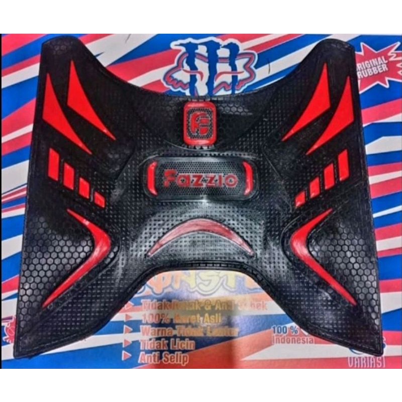 Karpet Motor YAMAHA FAZZIO Bordest Boardest Injakan Kaki Motor FAZIO FAZZIO Alas kaki Motor