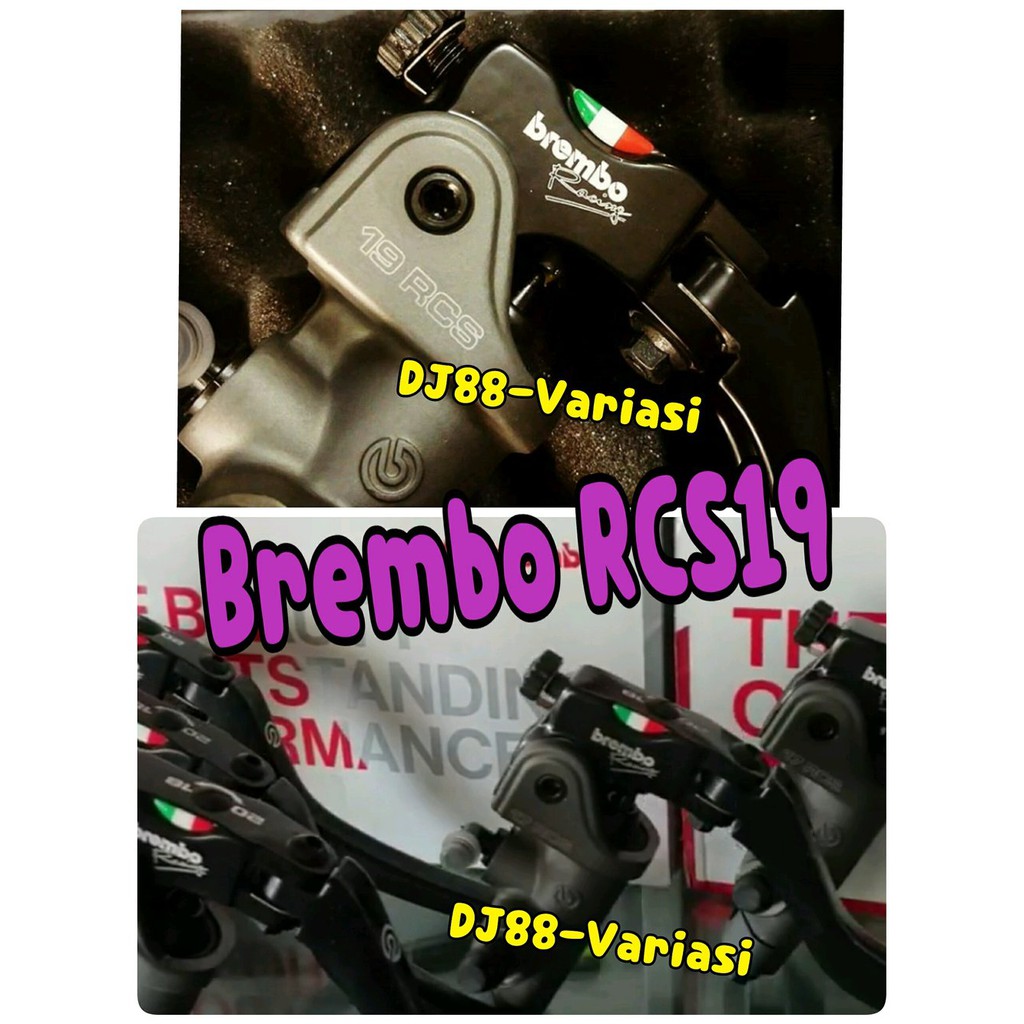 Master rem brembo RCS 19 original italy