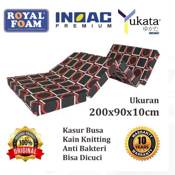 Kasur Busa Lipat 200 X 90 X 10 Cm Inoac (Garansi 5 Tahun) .,. ,