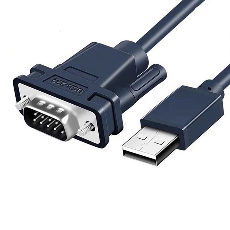 Btsg JH-LINK USB to DB9 RS232 Male Kabel Data Serial Adapter USB COM Port DB9 Pin Cable RS232 Untuk Windows7 8 10 XP 1.2m