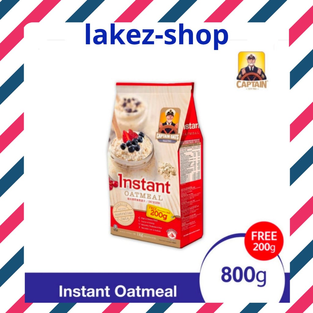 

Captain Oat Merah - Instant Oatmeal