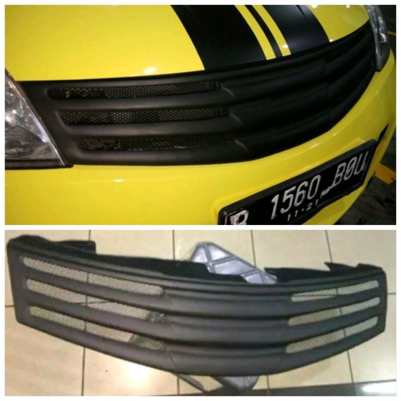 Grill grand livina HWS 2012 2013 model garis elegan Gril