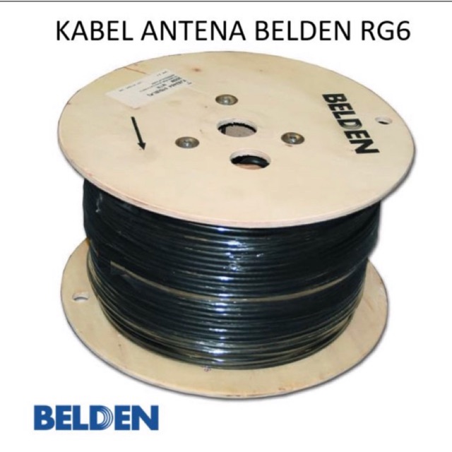 BELDEN KABEL ANTENA RG6 PER METER