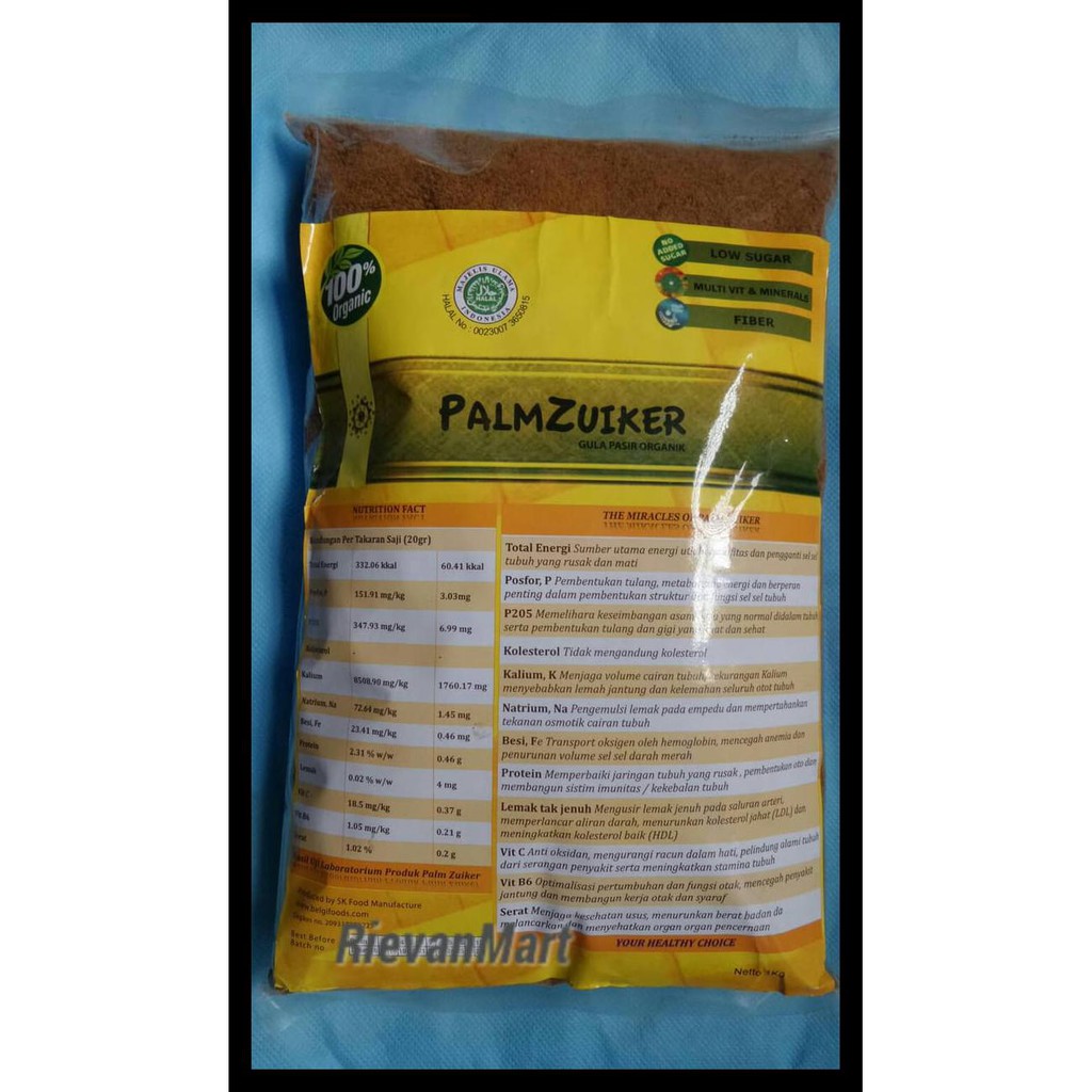 

Sale Gula Aren Organik 100%/ Palm Sugar Bubuk / Gula Semut Palmzuiker 1 Kg