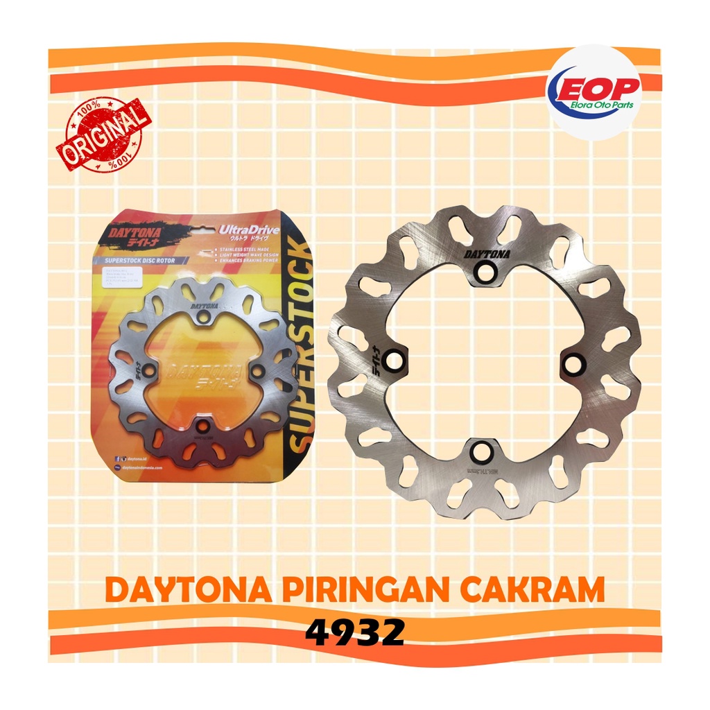 Daytona Piringan Cakram PCX 150, PCX 160 REAR 4932