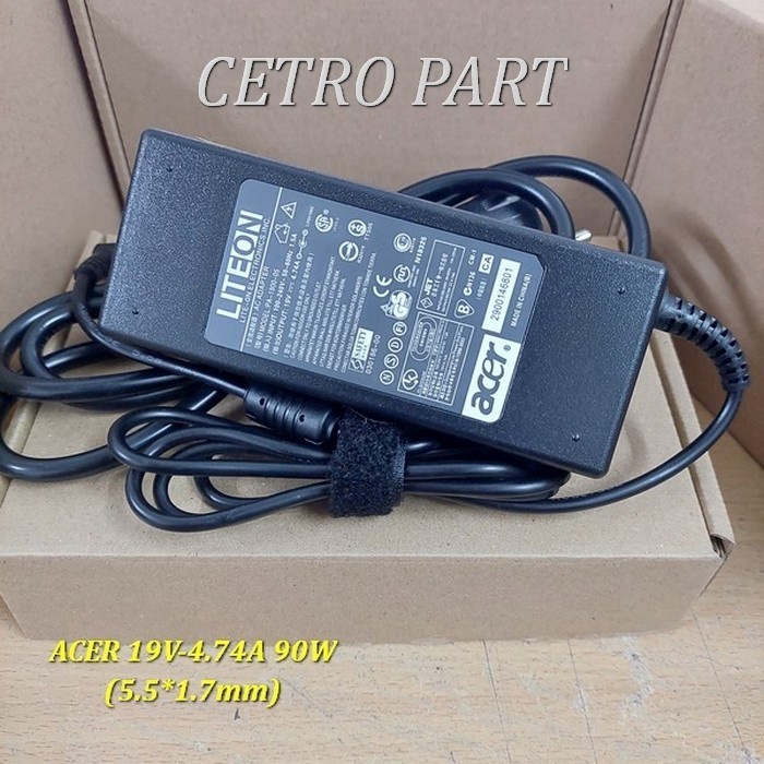 Adaptor Charger Acer  Aspire 4830 4830T 4830G 4830TG 4820TZ Series 90W