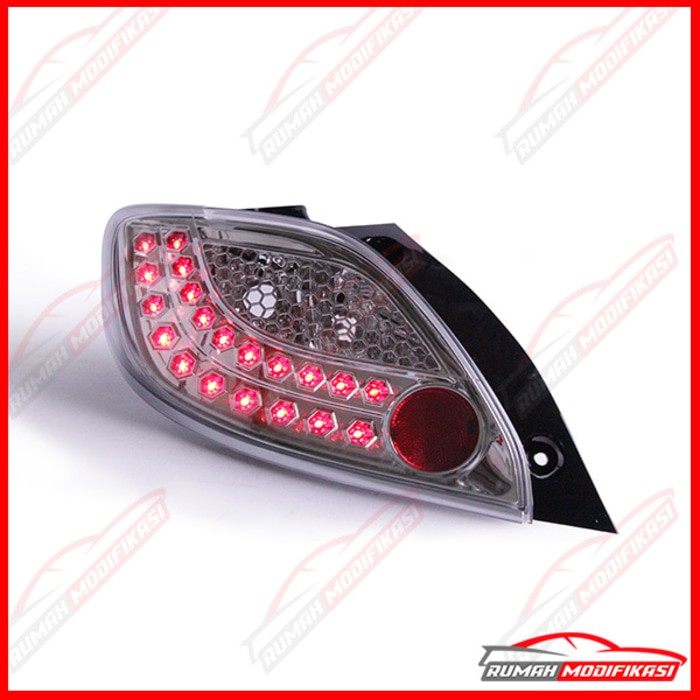 STOP LAMP - MAZDA 2 2009-2014 - LED - ALL CHROME - JY