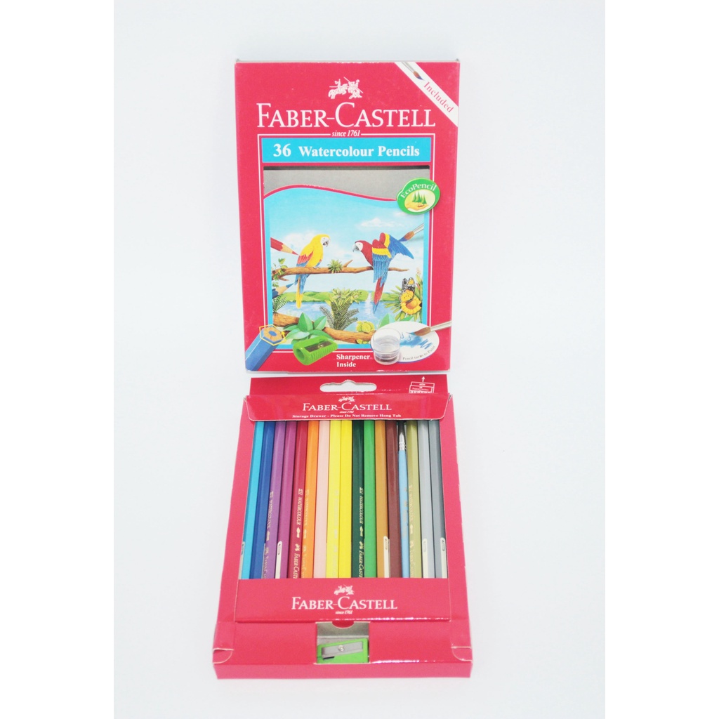 

Colour Pencil / Pensil Warna Faber Castell W.Colour Isi 36 Warna Long