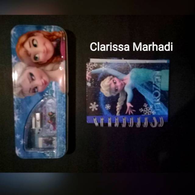 

Kotak pensil FROZEN 1 set + memo