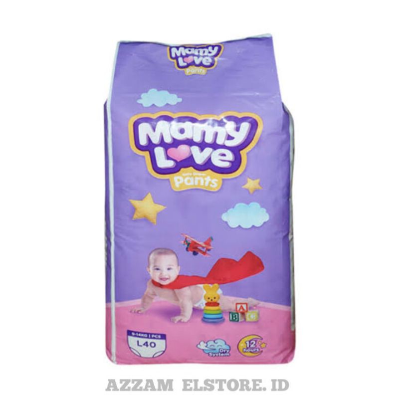 Mamy Love Baby Diapers Pants L 40