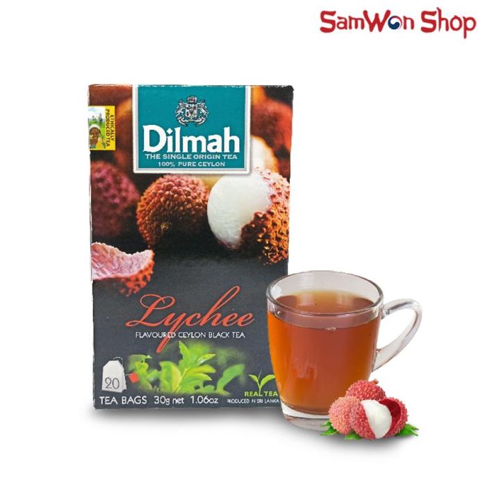 

[COD] DILMAH LYCHEE TEA ISI 20 TEABAG / TEH CELUP DILMAH RASA LECI [COD]