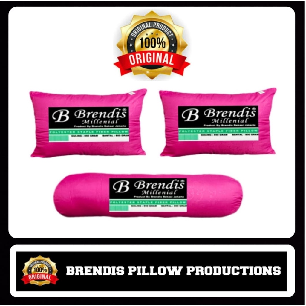 BANTAL TIDUR GULING SET MURAH ISI SILIKON MURNI