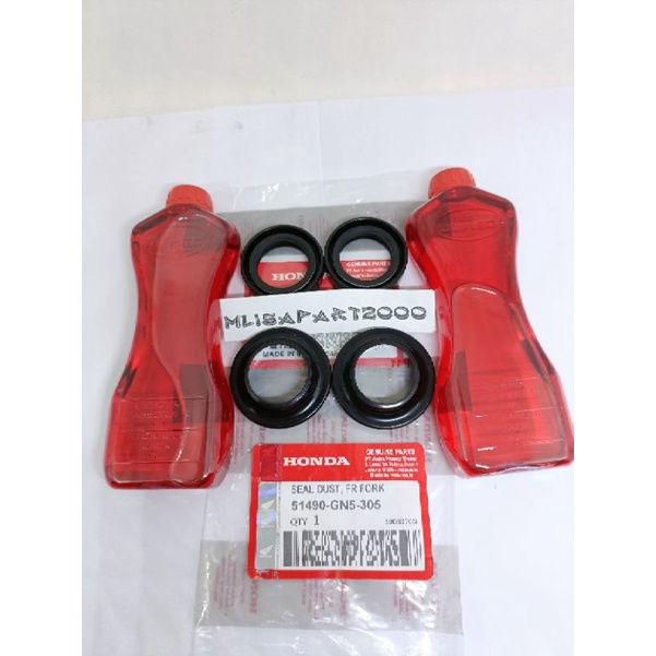 Sil shock GN5+Sil abu+2PCH oli shock Beat Scoopy Spacy Vario Revo Blade Supra grand.Original