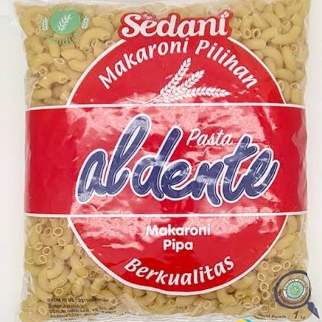 Sedani Aldente Makaroni Pipa 1kg