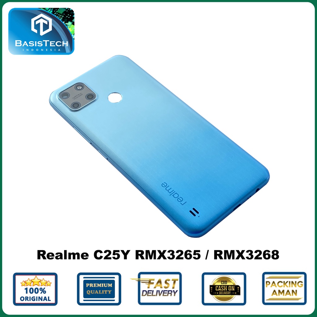 BACK COVER BACKDOOR CASING REALME C25Y RMX3265 RMX3268