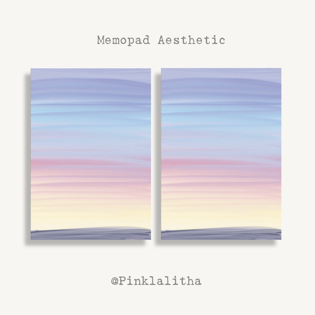 

Pinklalitha 40 Lembar Kertas Memo Pastel Untuk Catatan Sekolah Dan Kantor