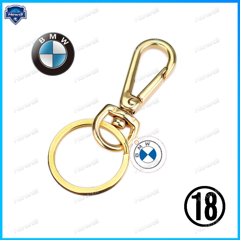 Set Gantungan Kunci Kreatif Bahan Metal Dengan logo BMW