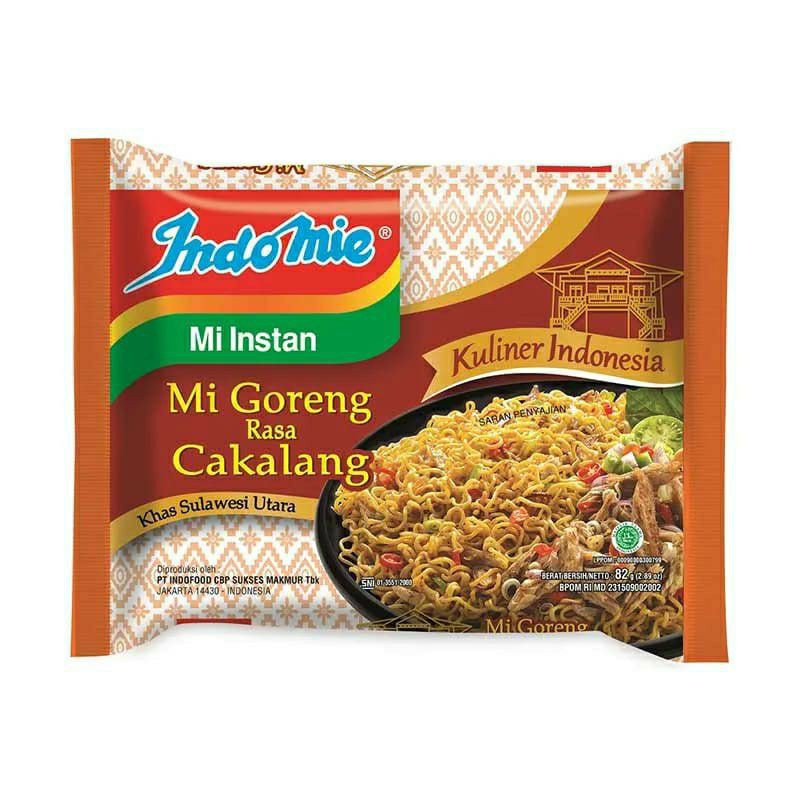 

Indomie Cakalang Kuah dan Goreng mie instan spesial