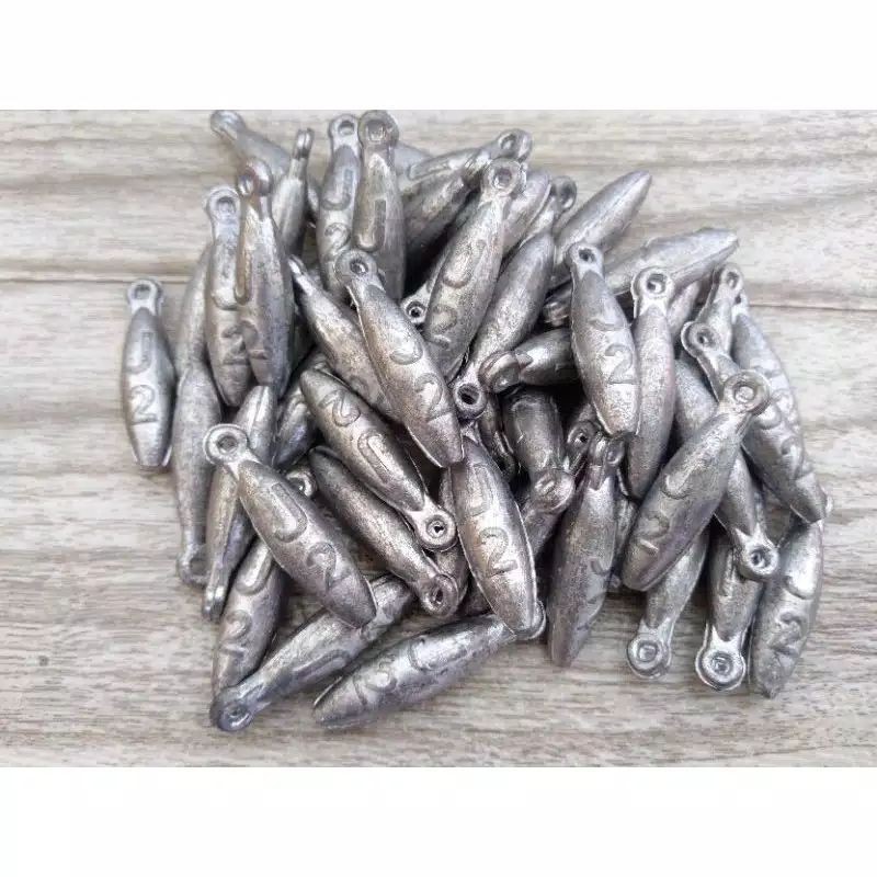 Timah Pancing J2 / j4 Jantung Timbel Pemberat