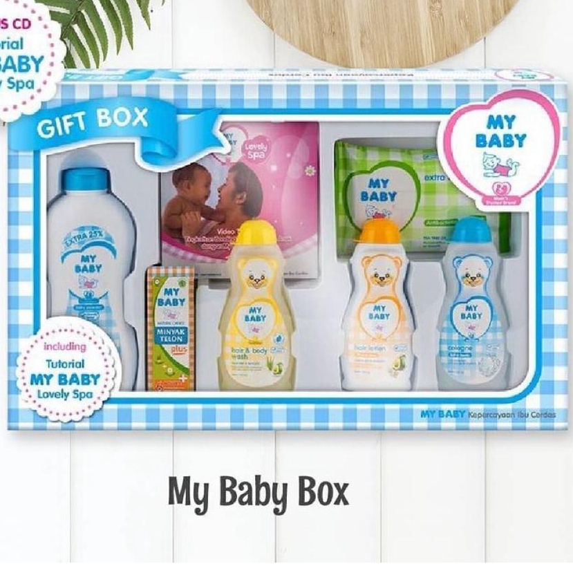 PAKET KADO BAYI MY BABY BOX PAKET PERAWATAN BAYI - MY BABY BOX GFT SEX BOX