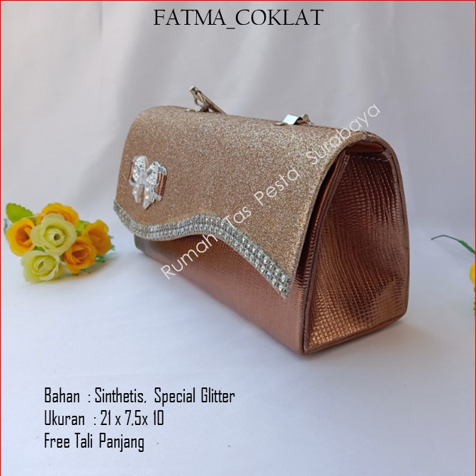 Tas Slempang,Tas Murah,Tas Mewah,FATMA_COKLAT